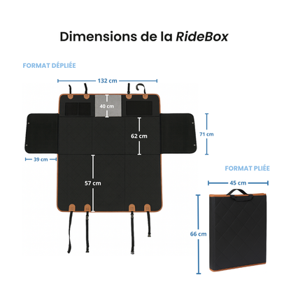 RideBox : Housse auto rigide pour chien