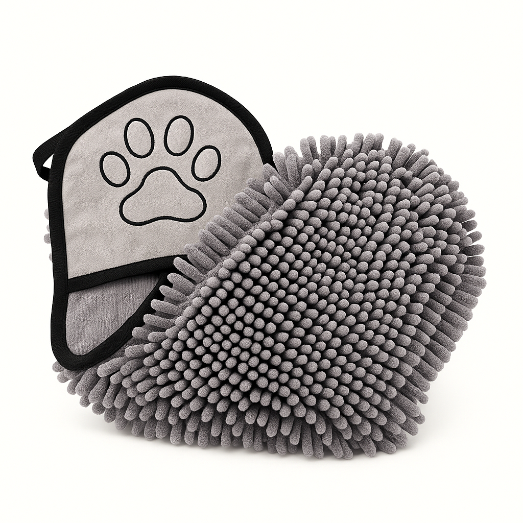 CleanKit : Douchette portative & Serviette microfibres 2 en 1