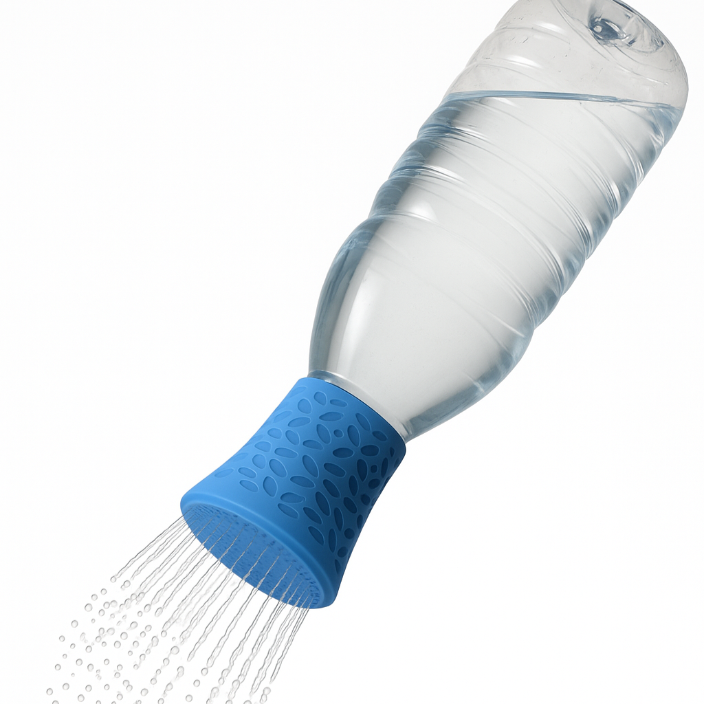 CleanKit : Douchette portative & Serviette microfibres 2 en 1